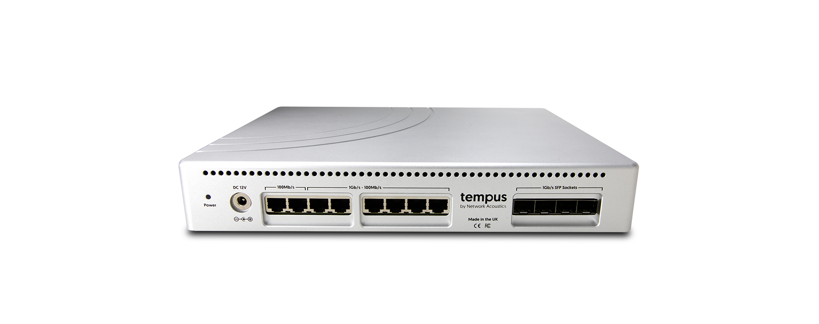 Network Acoustics, Tempus, Switch, digital, ethernet